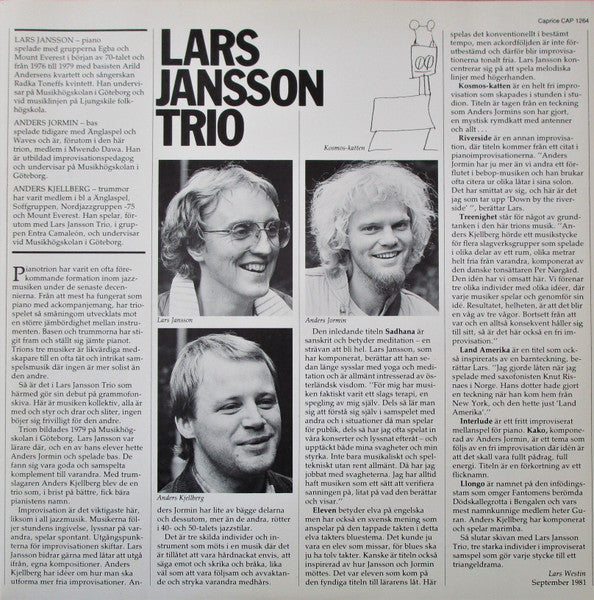 Lars Jansson Trio – Sadhana, image 5