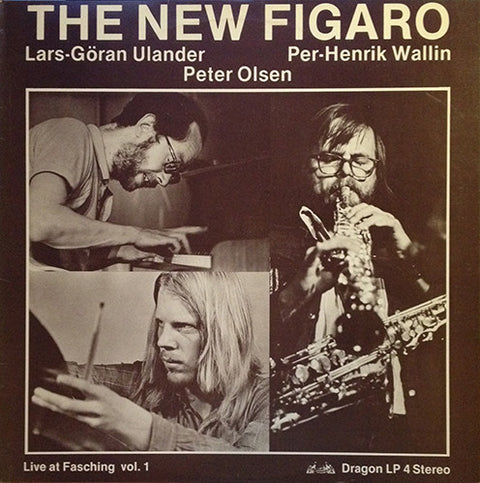Front cover of Lars-Göran Ulander, Per-Henrik Wallin, Peter Olsen – The New Figaro, Dragon, Sweden, 1975