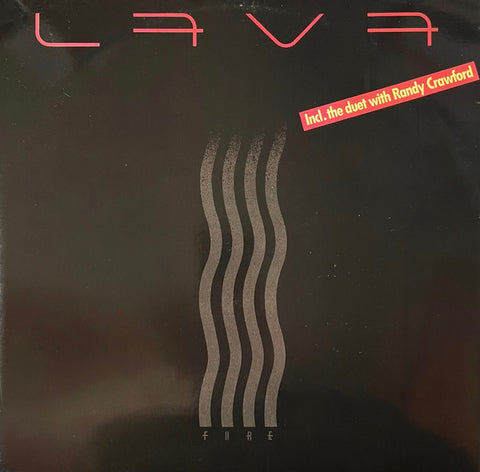 Front cover of Lava – Fire, Polydor, Norway, 1984