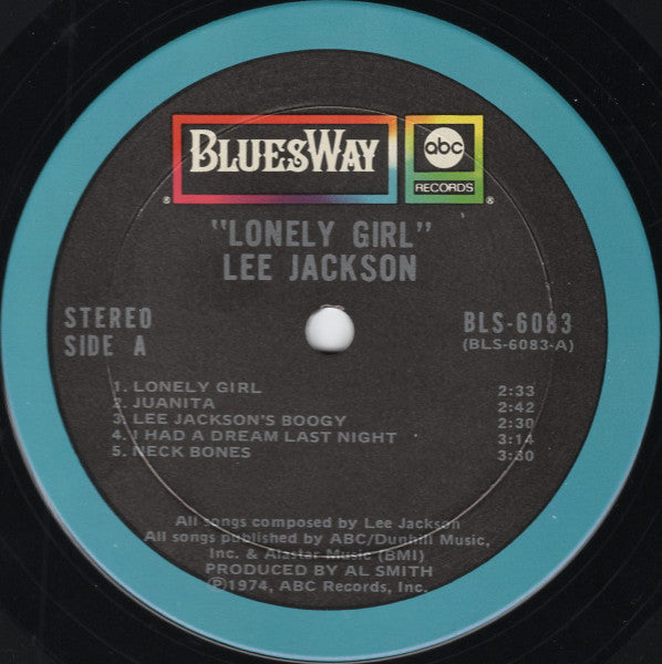 Lee Jackson – Lonely Girl, image 3