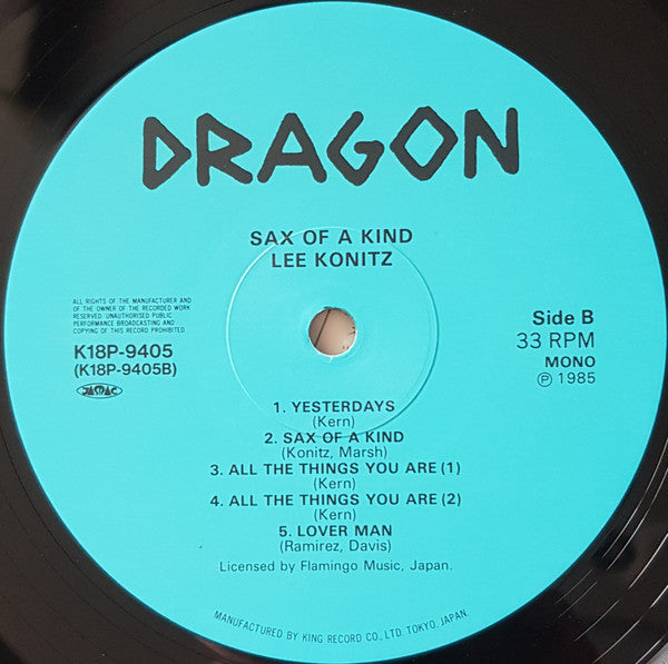 Lee Konitz – Sax Of A Kind - Lee Konitz In Sweden 1951/53, image 5