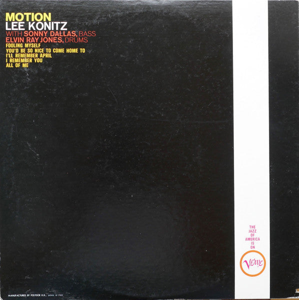 Lee Konitz – Motion, image 4