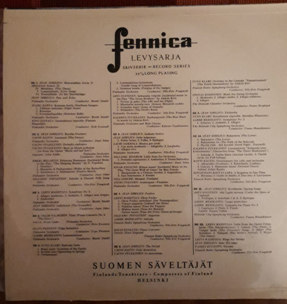 Leevi Madetoja, Jean Sibelius, Taneli Kuusisto – Suite From The Opera Pohjalaisia / Elegy For Strings / Satu (En Saga) / Toccata, image 2