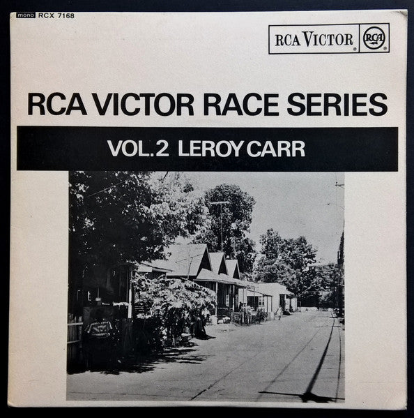 Front cover of Leroy Carr – RCA Victor Race Series Vol.2, RCA Victor, UK, 1965