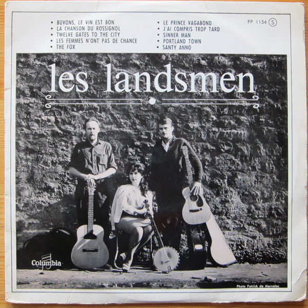 Front cover of Les Landsmen – Les Landsmen, Columbia, France, 1962