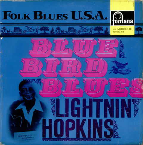 Front cover of Lightnin' Hopkins – Bluebird Blues, Fontana, UK, 1965