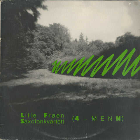 Front cover of Lille Frøen Saxofonkvartett – (4 - Menn), Odin, Norway, 1986