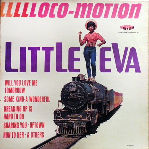 Front cover of Little Eva – LLLLLoco-Motion, Dimension, US, 1962