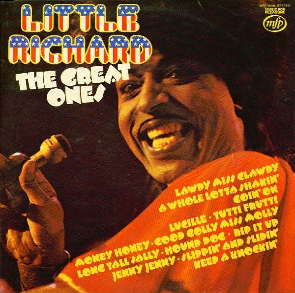 Front cover of Little Richard – The Great Ones, Music For Pleasure, UK, 1971
