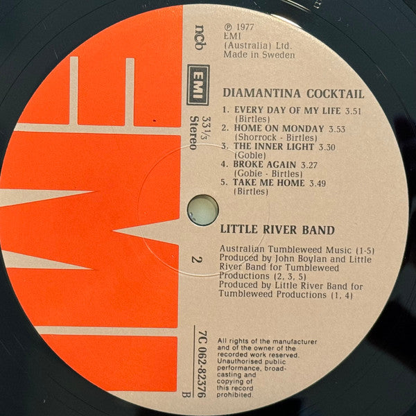 Little River Band – Diamantina Cocktail, image 4
