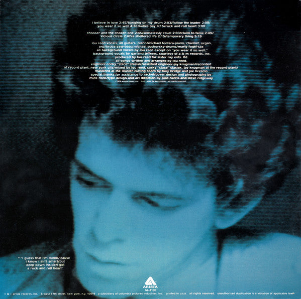 Lou Reed – Rock And Roll Heart, image 2