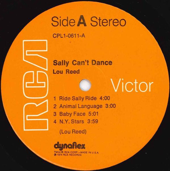 Lou Reed – Sally Can't Dance, image 3
