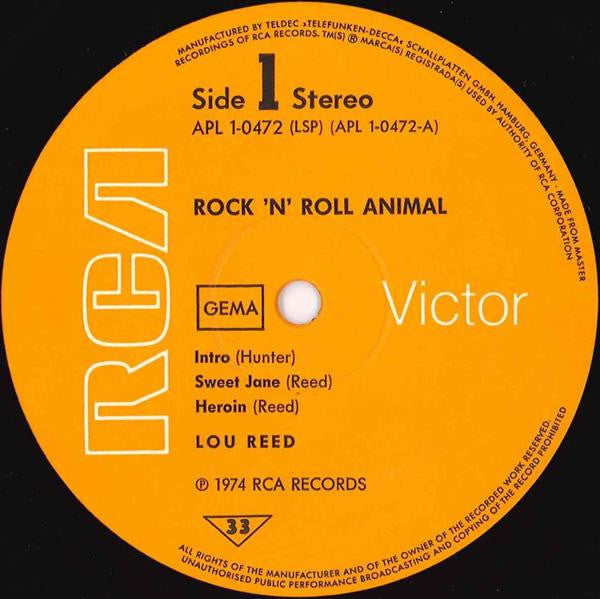 Lou Reed – Rock N Roll Animal, image 4