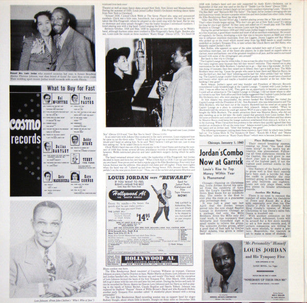 Louis Jordan And His Tympany Five – Somebody Done Hoodooed The Hoodoo Man, image 2