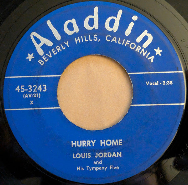 Louis Jordan And His Tympany Five – A Dollar Down / Hurry Home, image 2