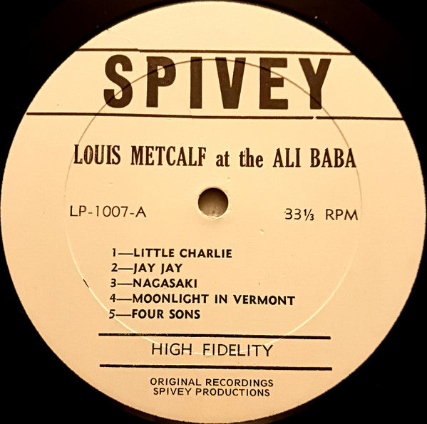 Louis Metcalf – I've Got The Peace Brother Blues, image 3