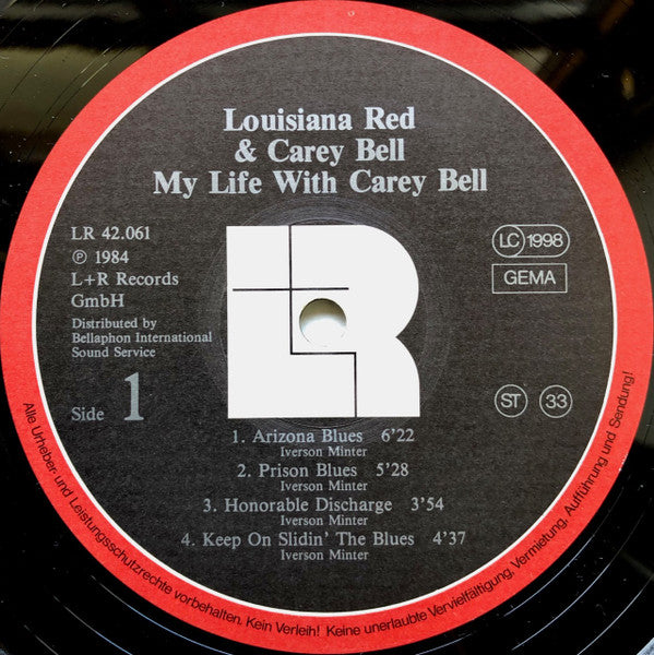 Louisiana Red And Carey Bell – My Life With Carey Bell, image 3