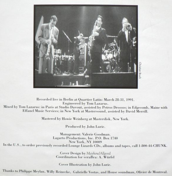Lounge Lizards – Berlin 1991 Part I, image 5