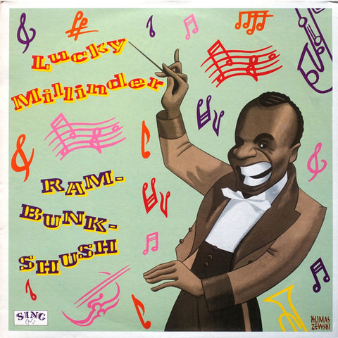 Front cover of Lucky Millinder – Ram-Bunk-Shush, Sing, Denmark, 1989
