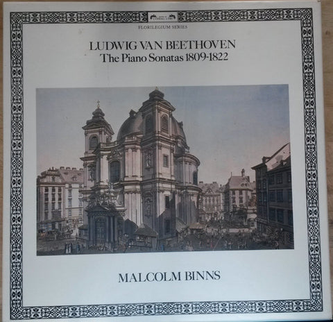 Front cover of Ludwig van Beethoven - Malcolm Binns – Piano Sonatas Vol. 4 (The Piano Sonatas 1809-1822), L'Oiseau-Lyre, UK, 1981