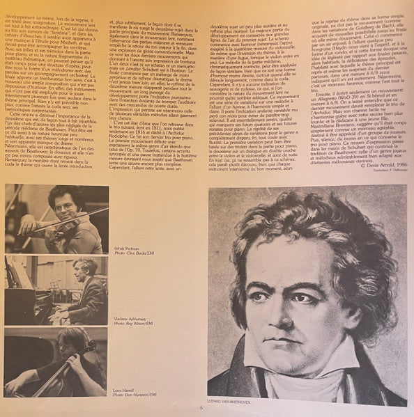 Beethoven, Vladimir Ashkenazy, Itzhak Perlman, Lynn Harrell – Klaviertrios / Piano Trios, image 5