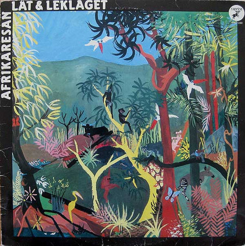 Front cover of Låt & Leklaget – Afrikaresan, Caprice Records, Sweden, 1983