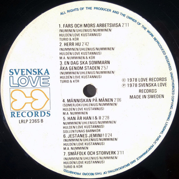 M.A. Numminen & Turid – Fårskallevisor, image 4