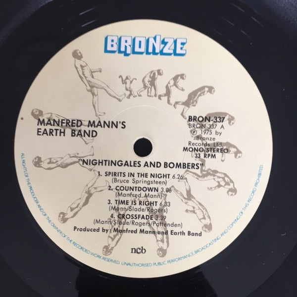 Manfred Mann's Earth Band – Nightingales & Bombers, image 2