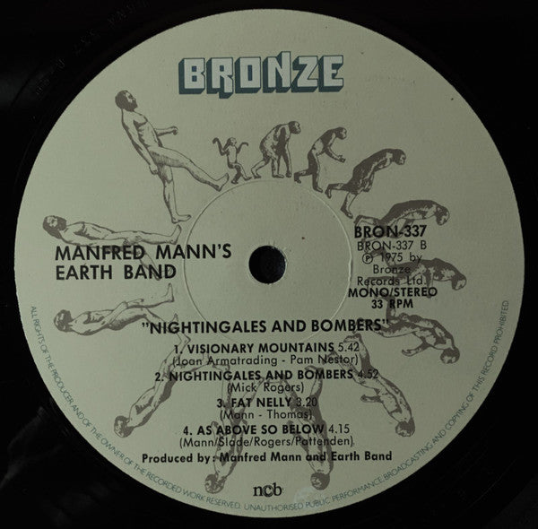 Manfred Mann's Earth Band – Nightingales & Bombers, image 3