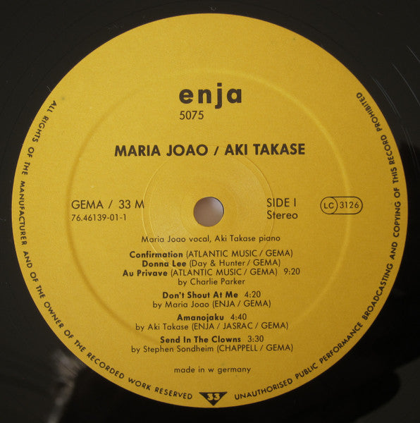 Maria João - Aki Takase – Looking For Love - Live At The Leverkusen Jazz Festival, image 3