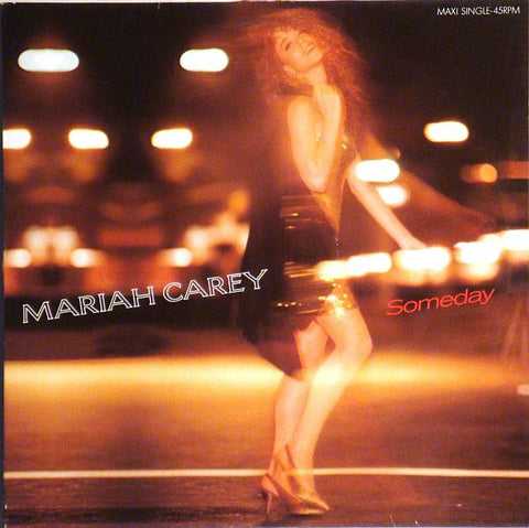 Front cover of Mariah Carey – Someday, CBS, Europe, 1990