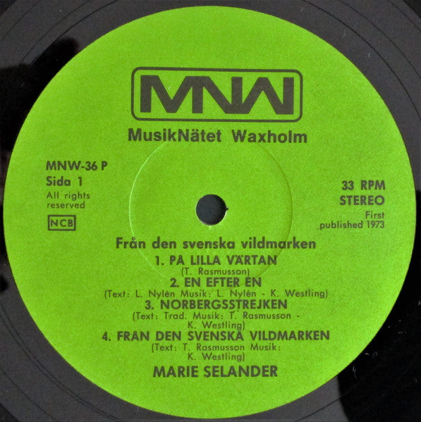 Marie Selander – Från Den Svenska Vildmarken, image 3