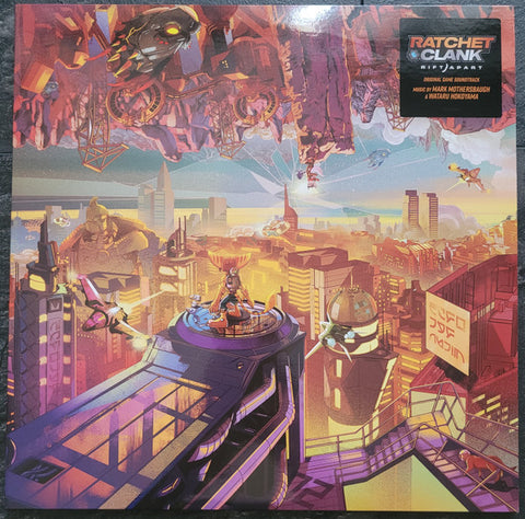 Front cover of Mark Mothersbaugh & Wataru Hokoyama – Ratchet & Clank: Rift Apart, Milan, UK & Europe, 2022