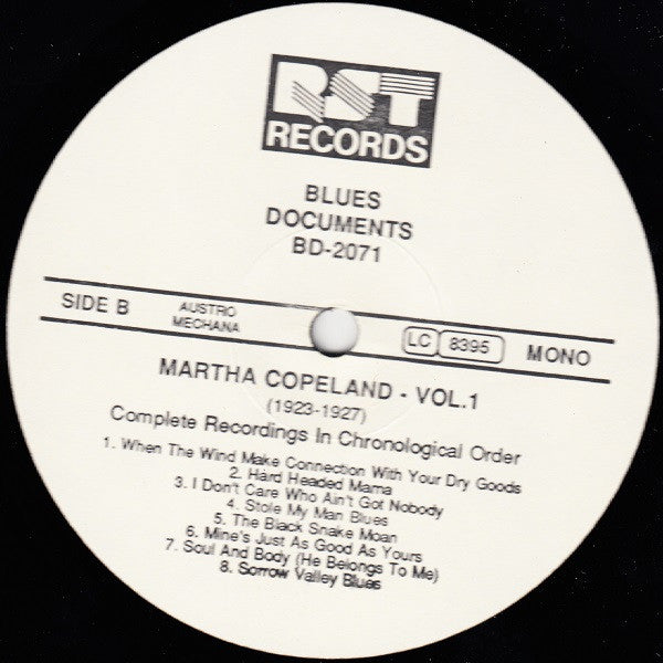 Martha Copeland – Vol.1: (1923-1927) Complete Recorded Works In Chronological Order, image 4