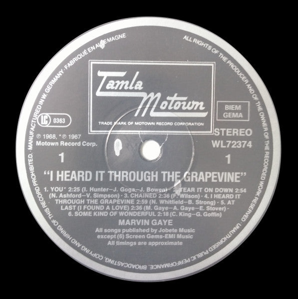 Marvin Gaye – I Heard It Through The Grapevine!, image 3