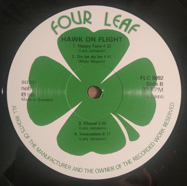 Matz Nilsson & Hawk On Flight – Talk Of The Town, image 4