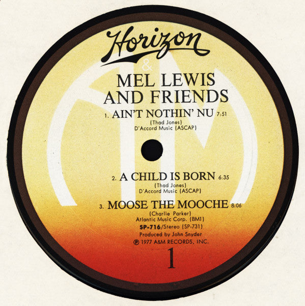 Mel Lewis – Mel Lewis And Friends, image 5