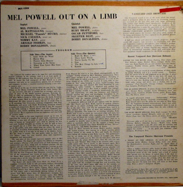 Mel Powell – Out On A Limb, image 2