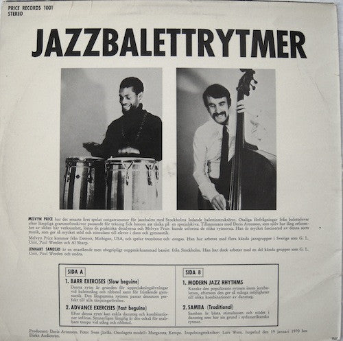 Melvyn Price – Jazzbalettrytmer, image 2