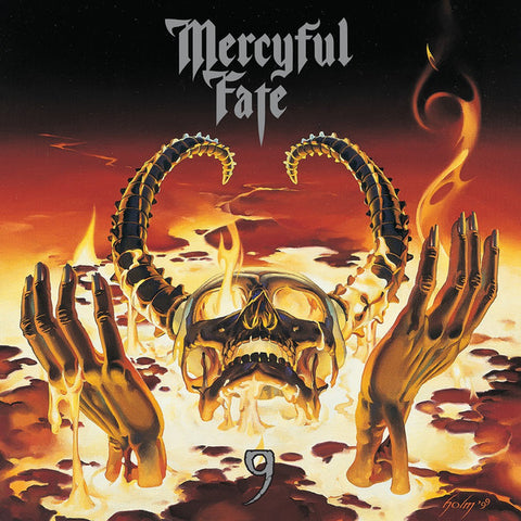Front cover of Mercyful Fate – 9, Metal Blade Records, Europe, 2016