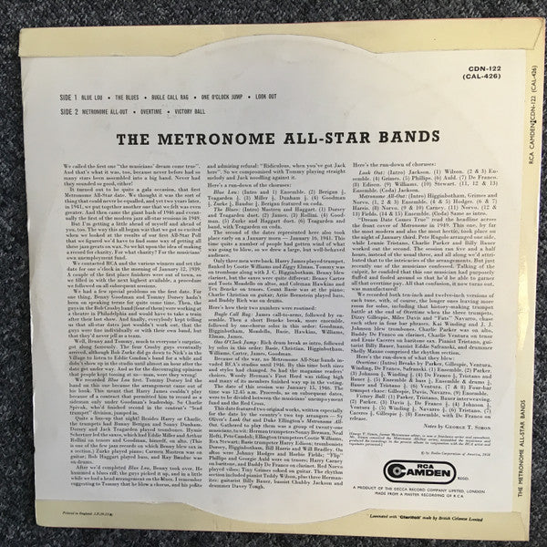 The Metronome All-Star Bands – The Metronome All-Star Bands, image 2