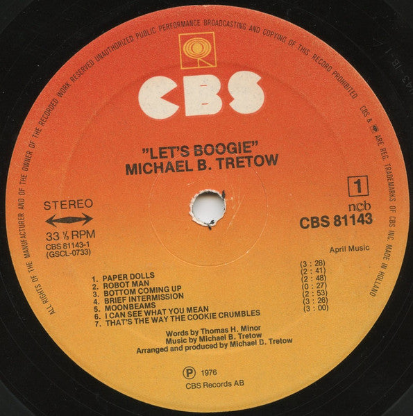 Michael B. Tretow – Let's Boogie, image 3