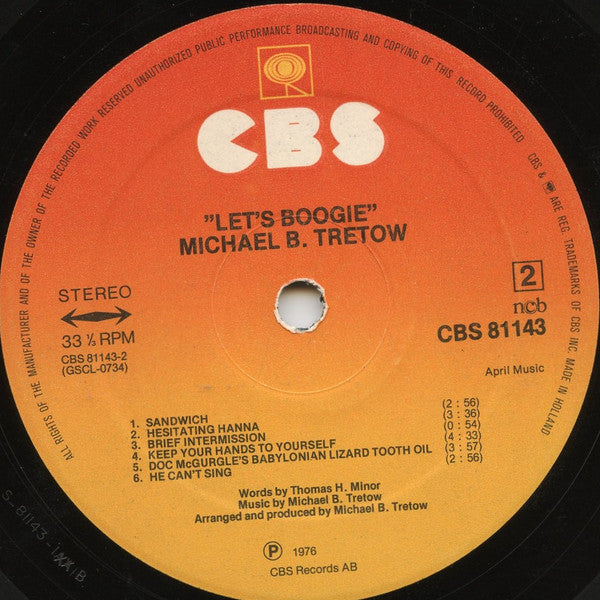Michael B. Tretow – Let's Boogie, image 4