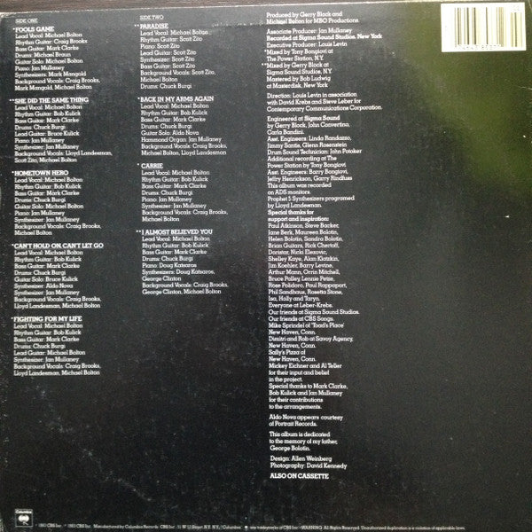 Michael Bolton – Michael Bolton, image 2
