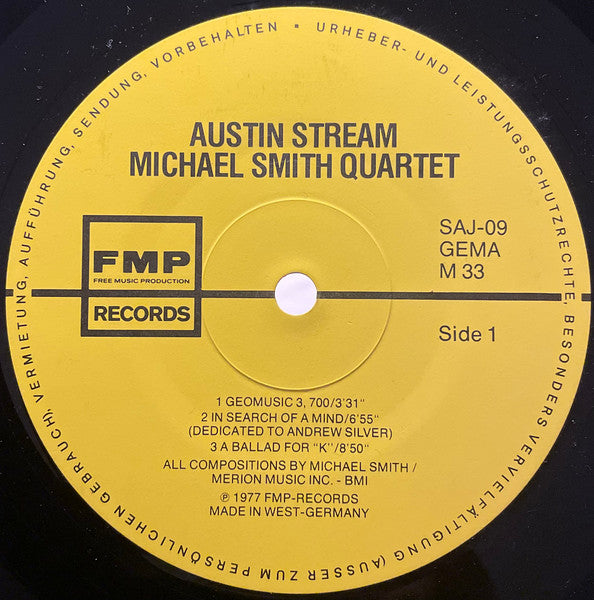 Michael Smith Quartet – Austin Stream - Live In Berlin, image 3