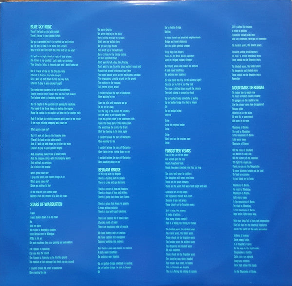 Midnight Oil – Blue Sky Mining, image 5