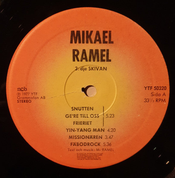 Mikael Ramel – 3:e Skivan, image 3