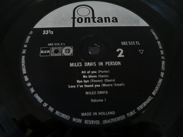 Miles Davis – In Person. Friday Night At The Blackhawk., image 4