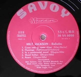 Milt Jackson – Ballades, image 3