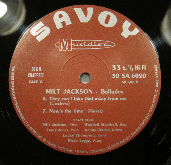 Milt Jackson – Ballades, image 4